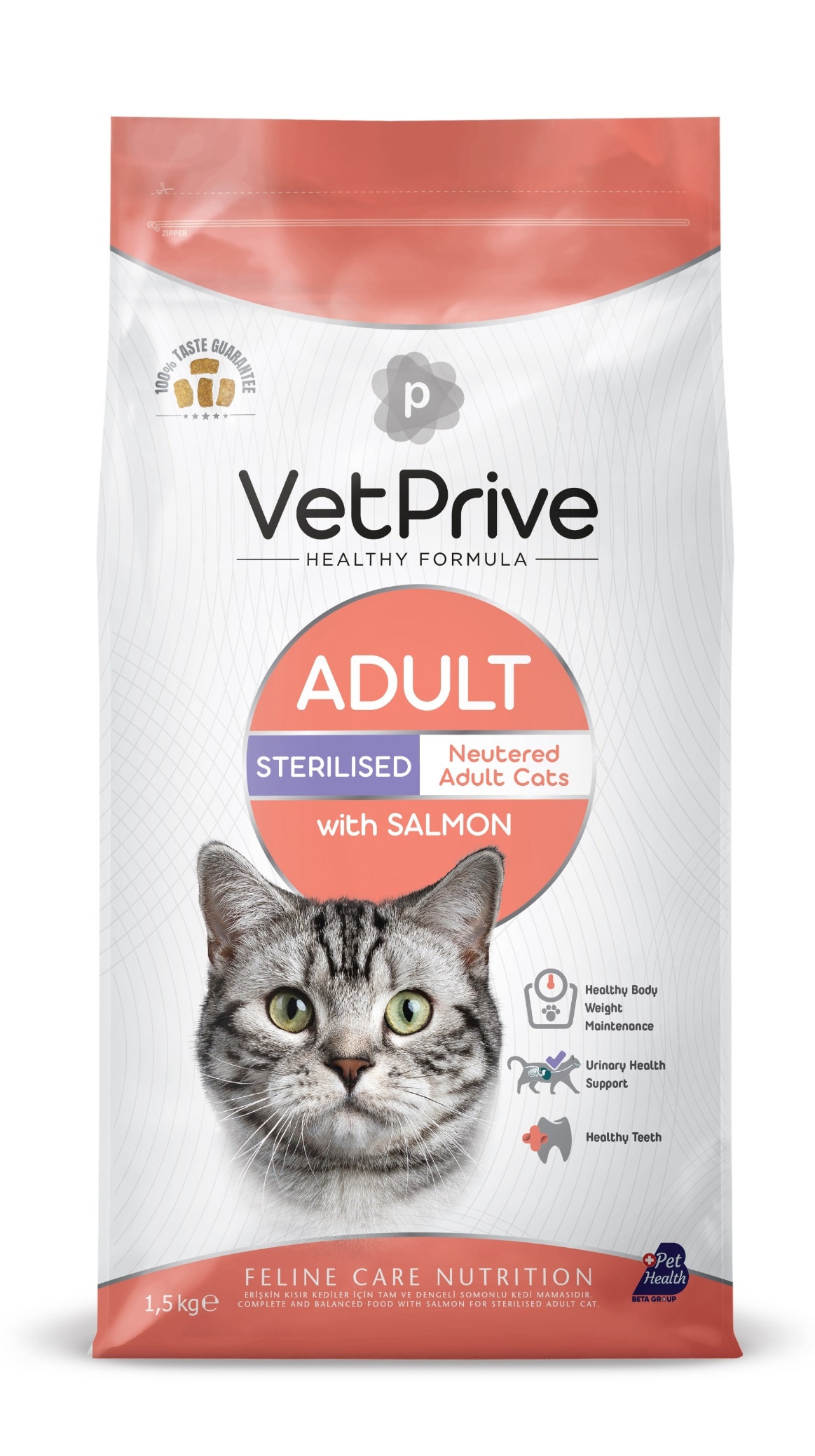 Vet%20Prive%20Somonlu%20Kısırlaştırılmış%20Kedi%20Maması%20%201,5%20kg