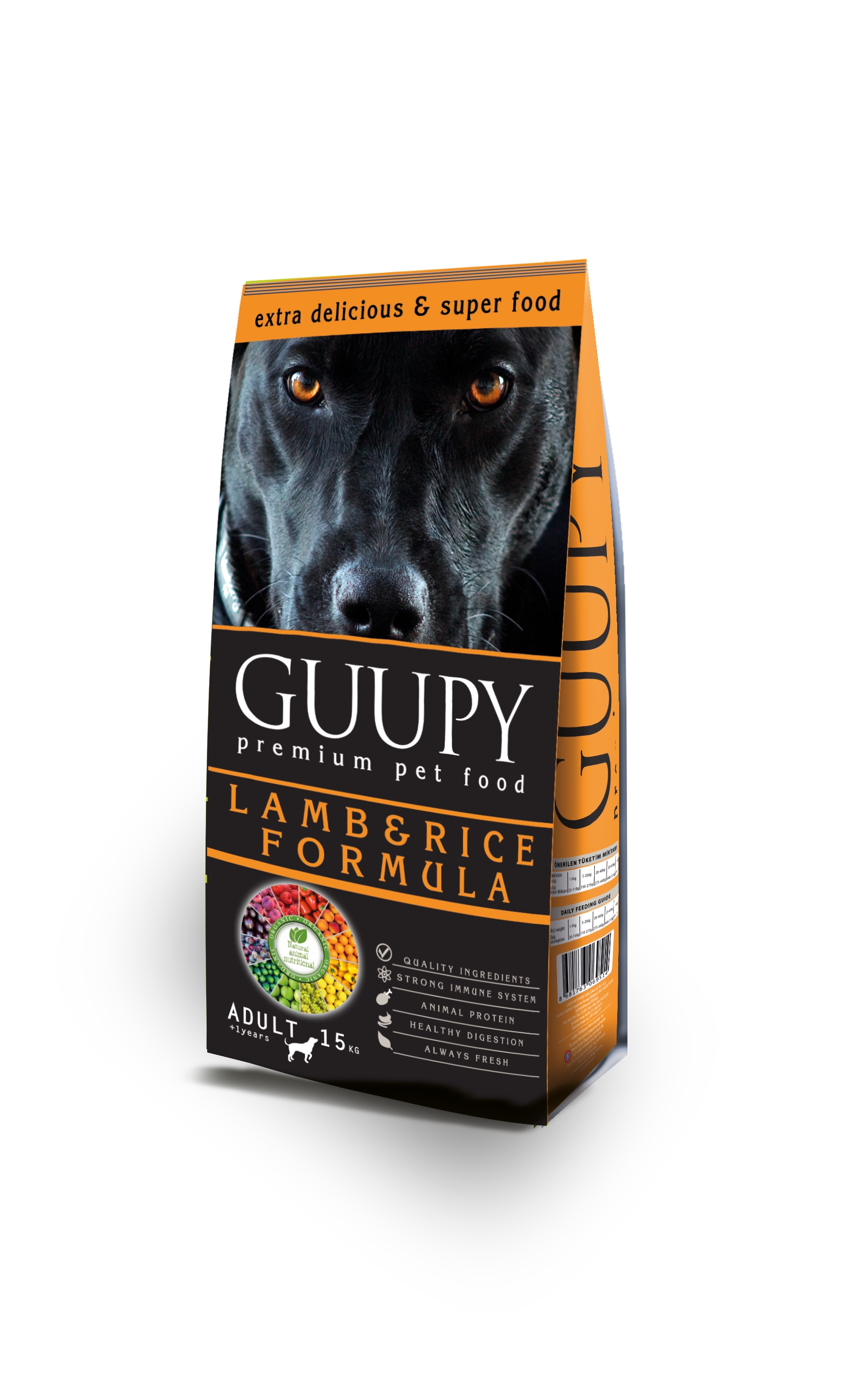 GUUPY%20Kuzulu%20Yetişkin%20Köpek%20Maması%2015%20Kg