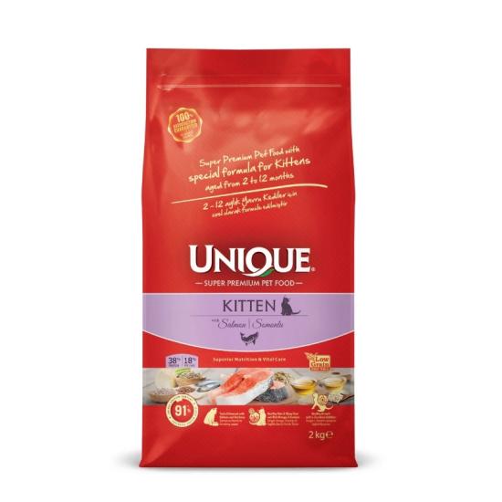 Unique Yavru Kedi Maması Somonlu 2 kg